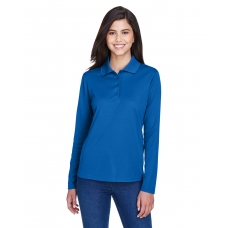 Core 365 78192 Ladies Long Sleeve Pinnacle Performance Polyester Polo