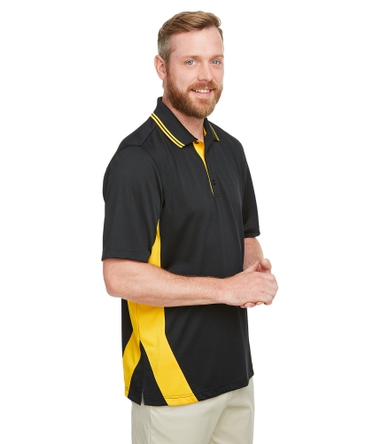 M386 Snag Protected Color Block Performance Polo
