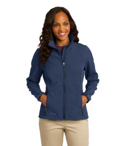 Eddie Bauer Ladies Crosshatch Soft Shell Jacket - EB533