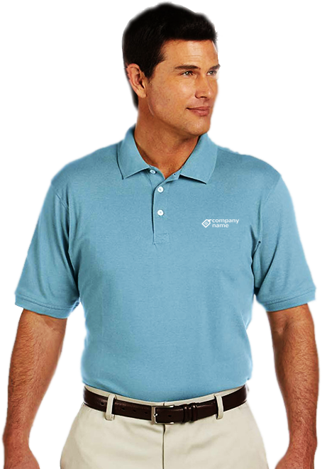Personalised Polo Shirt Printed With Your Logo CustomisedWorkwearPrinting 