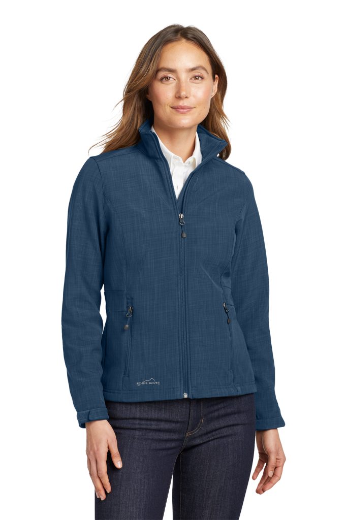 Eddie Bauer Ladies Crosshatch Soft Shell Jacket – EB533