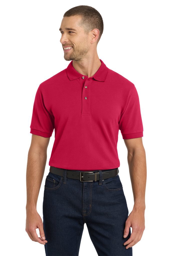 Port Authority Heavyweight Cotton Pique Polo – K420