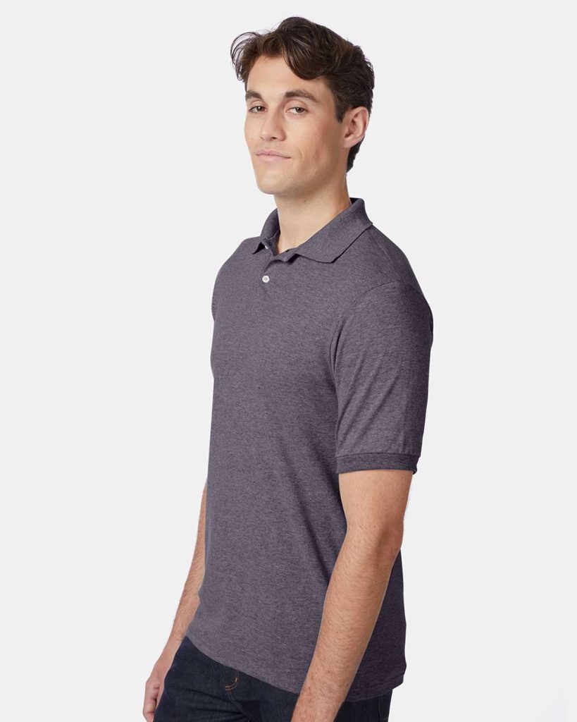 Hanes 054X Men’s EcoSmart® Jersey Polo