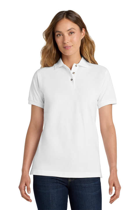 Port Authority – Ladies Pique Knit Polo. L420