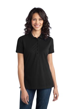 Port Authority L555 Ladies Stretch Pique Polo