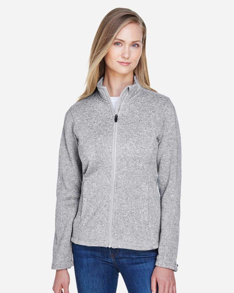 DG793W Devon & Jones Full Zip Ladies Bristol Sweater Fleece