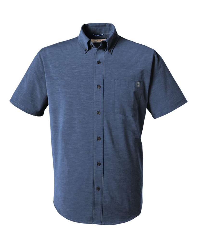 Huk  H150154 Men’s Kona Short Sleeve Solid Shirt