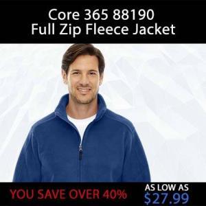 Core 365 88190 Full Zip Fleece Jacket