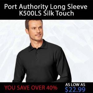 Port Authority Long Sleeve K500LS Silk Touch